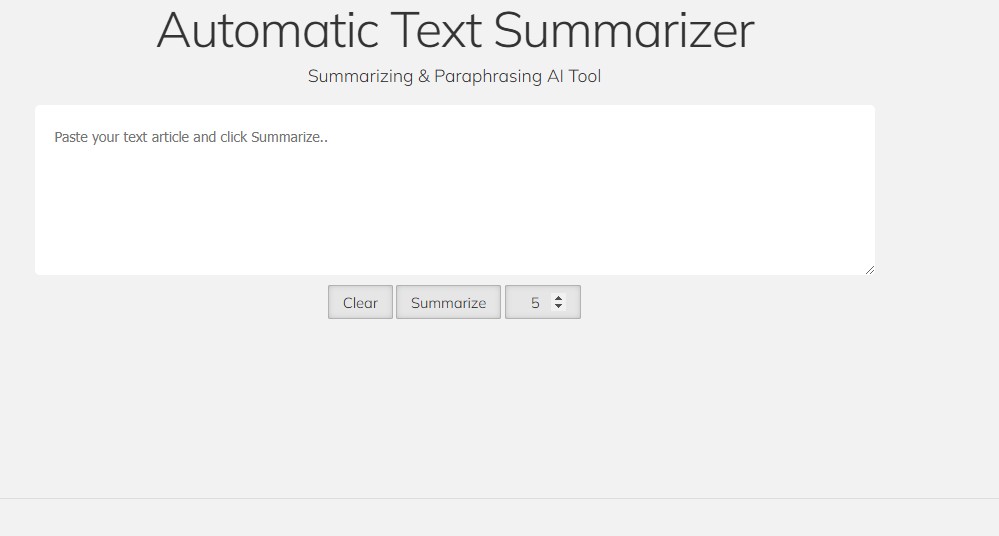 autosummarizer 